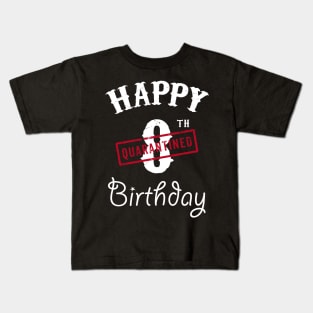 Happy 8th Quarantined Birthday Kids T-Shirt